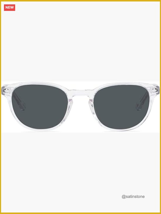 Oval Polarized Sunglasses with CR-39 Lenses and Acetate Frame main image 4
